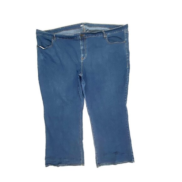 Old Navy Bootcut Women's size 30WP Dark Wash Blue Denim Jeans - Picture 1 of 4